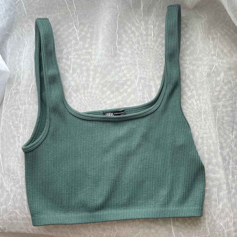 Zara Crop Top🩵